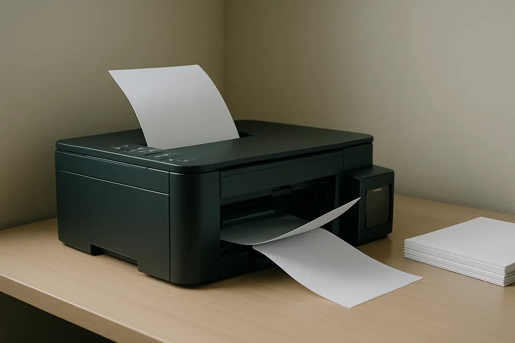 Brother DCP-T420W não puxa papel: causas comuns e como resolver