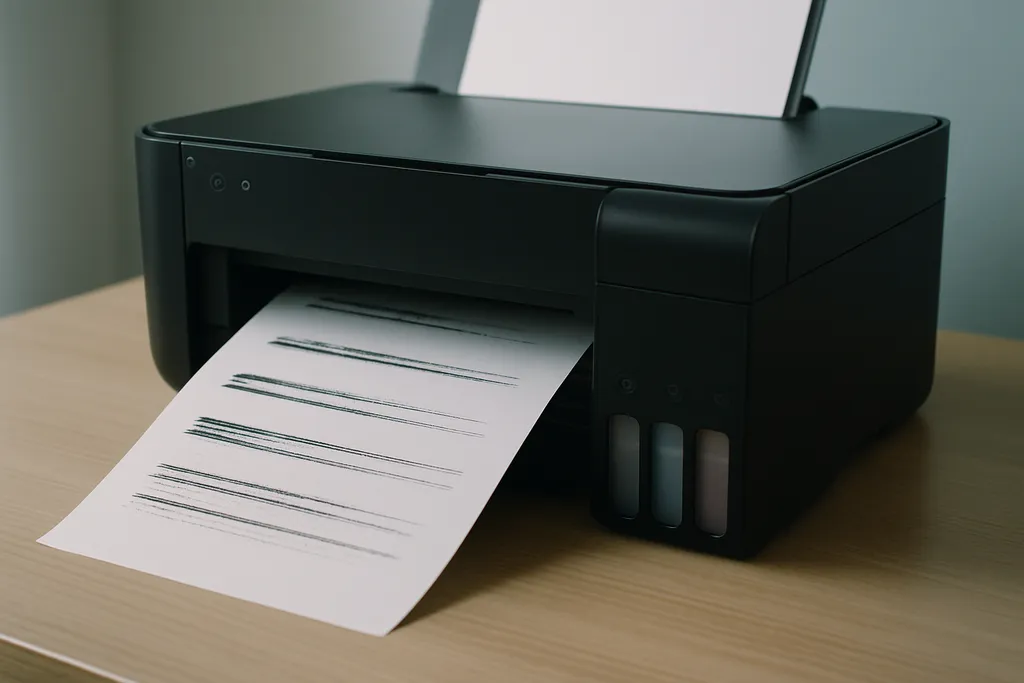 Epson L3250 imprimindo com falhas ou riscos: causas e como resolver