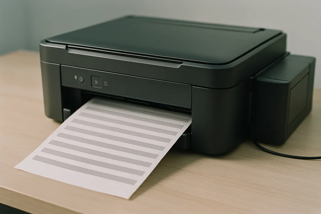 Epson L375 imprimindo com listras horizontais: causas e como resolver