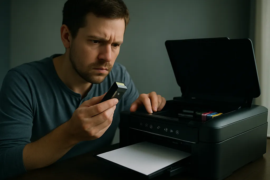 Epson L375 não reconhece cartucho: causas e como resolver