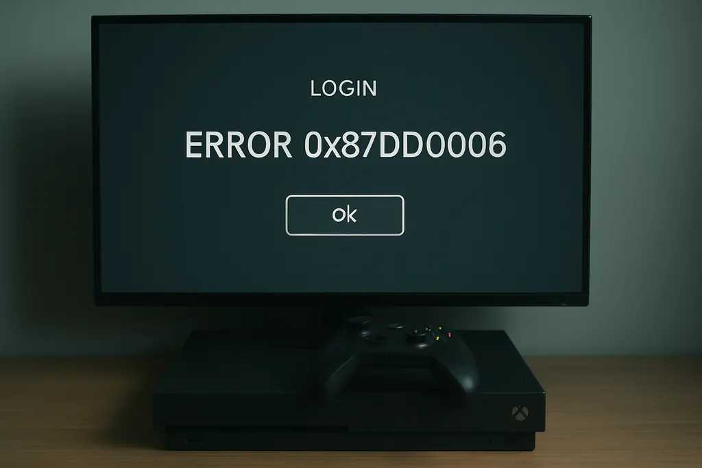 Erro 0x87DD0006 no Xbox: o que significa e como resolver o problema de login