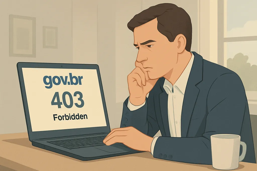 Erro 403 no Gov.br: o que significa e como resolver