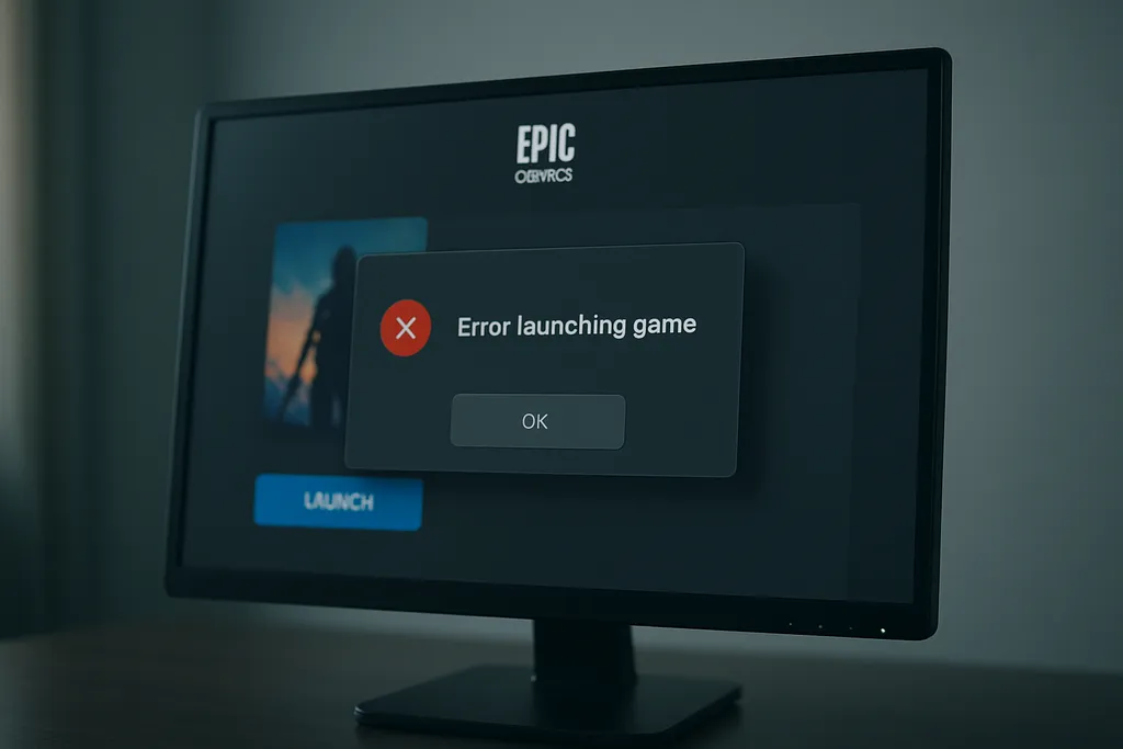 Erro ao iniciar jogo na Epic Games Launcher: o que causa e como resolver
