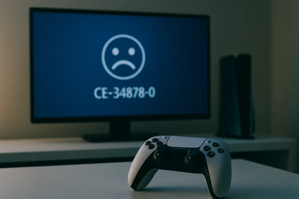 Erro CE-34878-0 no PS4 e PS5: o que significa e como resolver o travamento do jogo