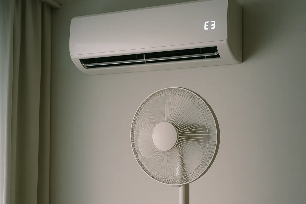 Erro E3 no ar-condicionado Midea: o que significa e como resolver