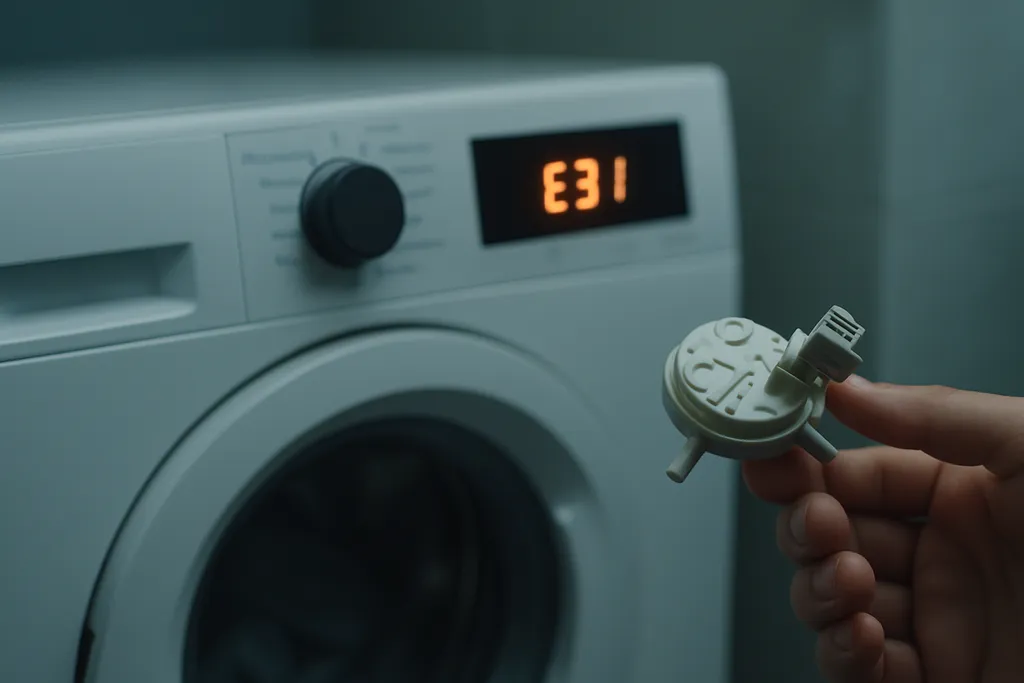 Erro E31 na lavadora Electrolux: o que significa e como resolver