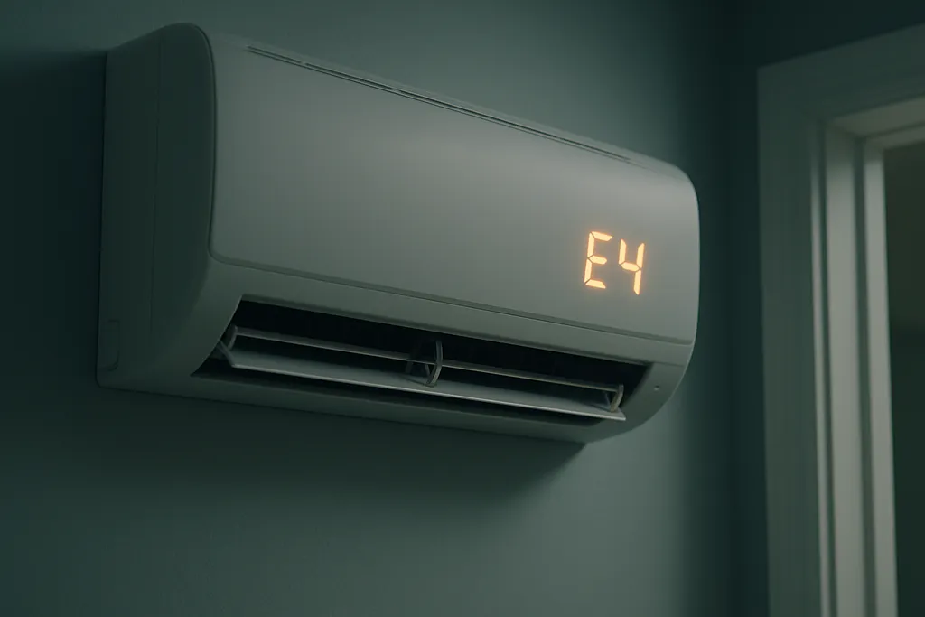 Erro E4 no ar-condicionado Electrolux: o que significa e como resolver