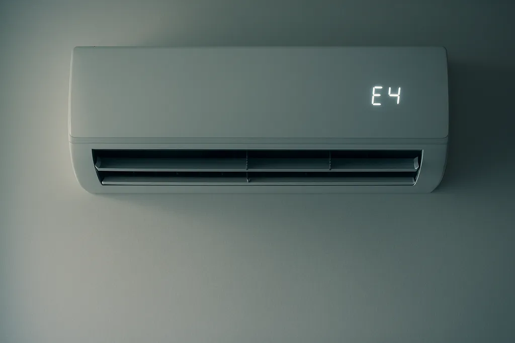 Erro E4 no ar-condicionado Elgin: o que significa e como resolver