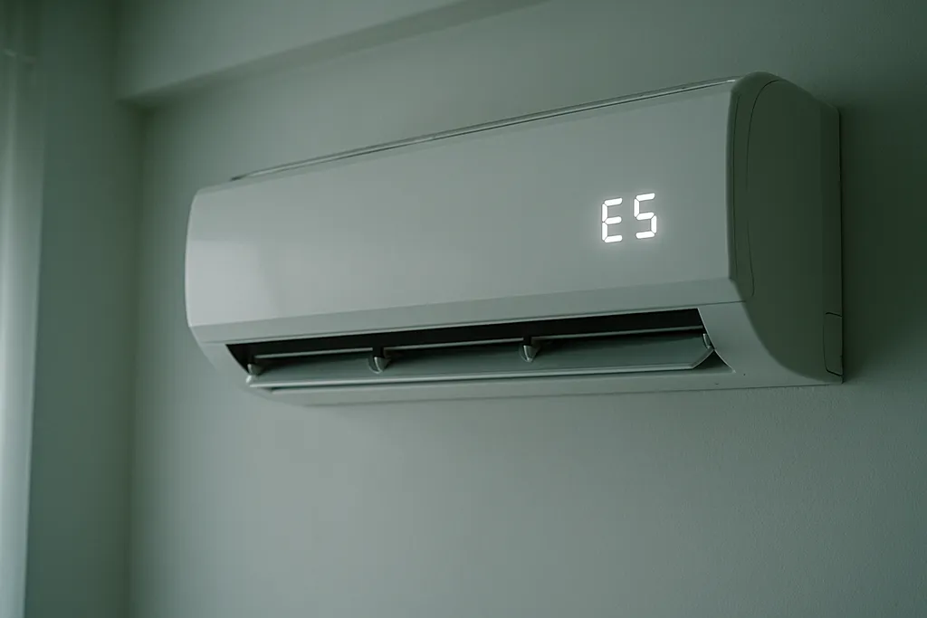 Erro E5 no ar-condicionado Springer: o que significa e como resolver