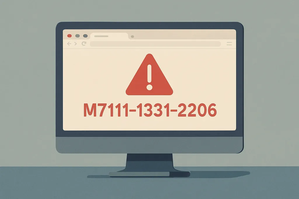 Erro M7111-1331-2206 na Netflix: o que significa e como resolver no navegador