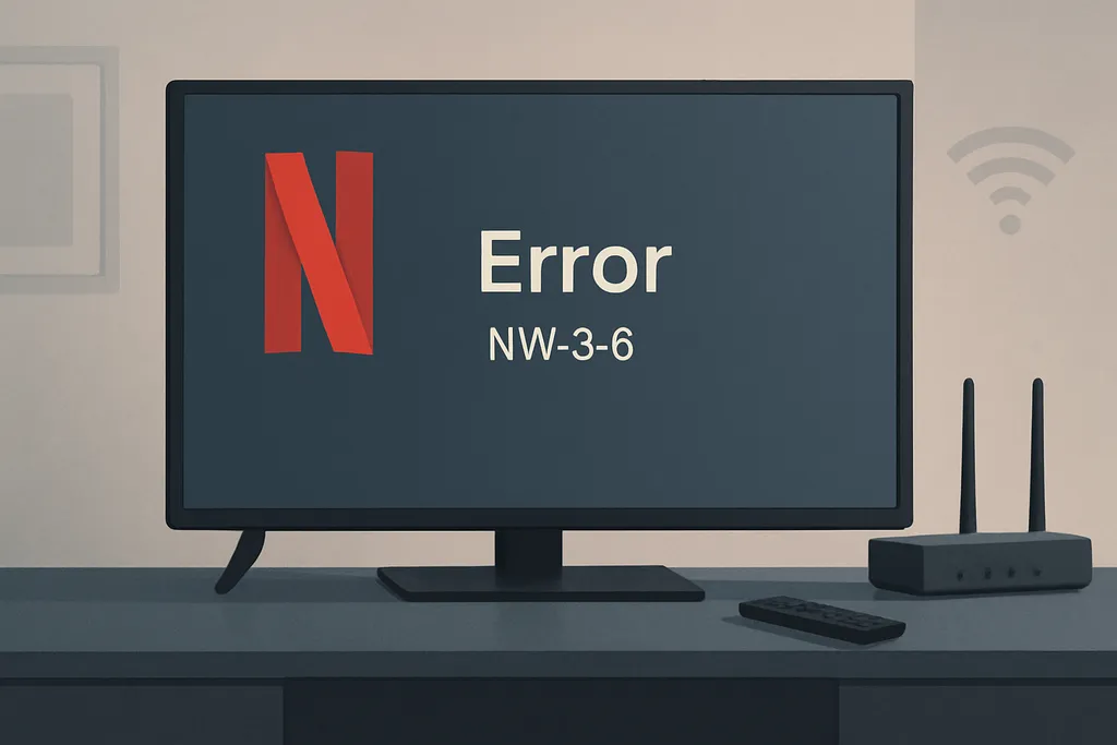 Erro NW-3-6 na Netflix: o que significa e como resolver