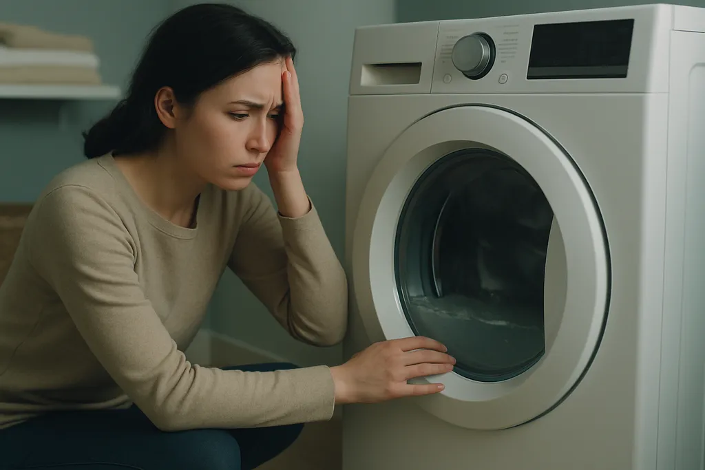 Erro OE na lavadora LG: o que significa e como resolver quando a água não drena
