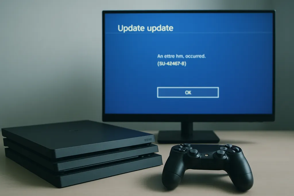 Erro SU-42481-9 no PS4: o que significa e como resolver a falha de atualização