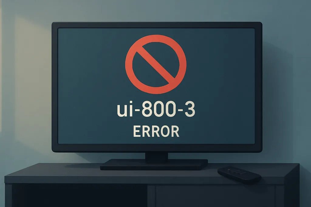 Erro UI-800-3 na Netflix: o que significa e como resolver