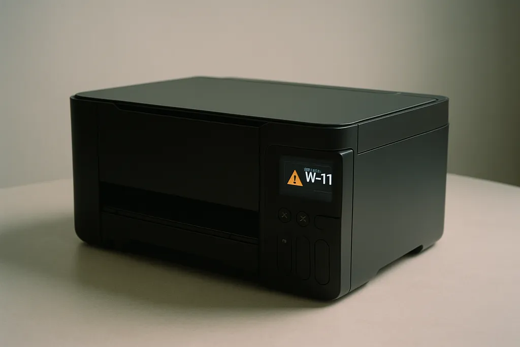 Erro W-11 na Epson L3150: o que significa e como resolver o aviso de almofada de tinta