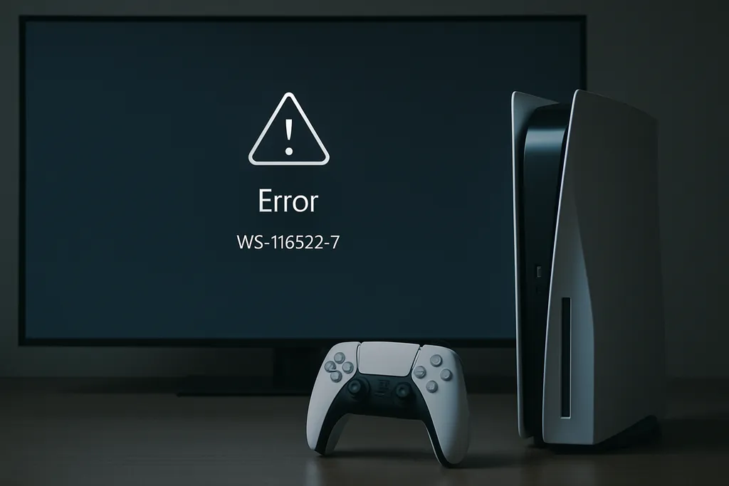 Erro WS-116522-7 no PS5: o que significa e como resolver