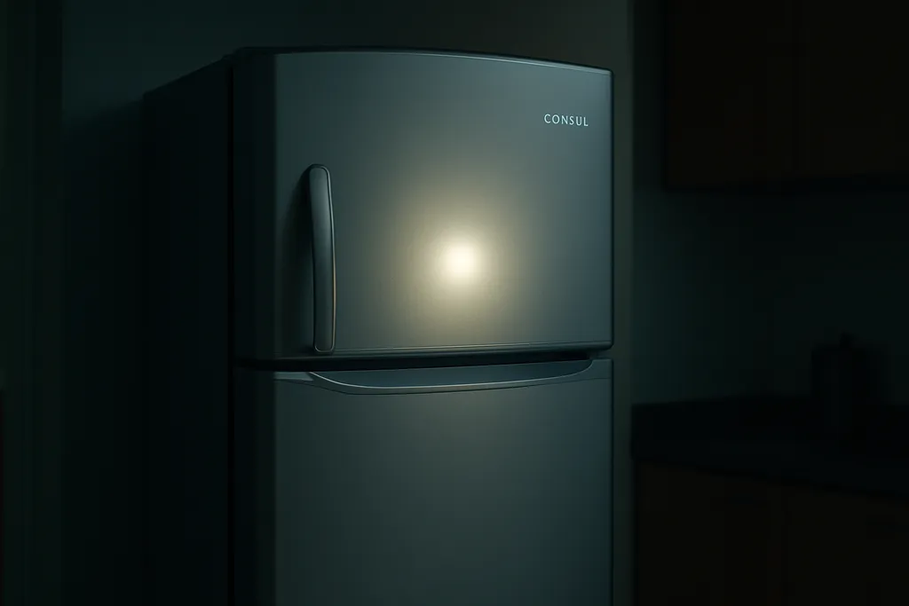 Geladeira Consul com luz piscando: o que significa e o que fazer