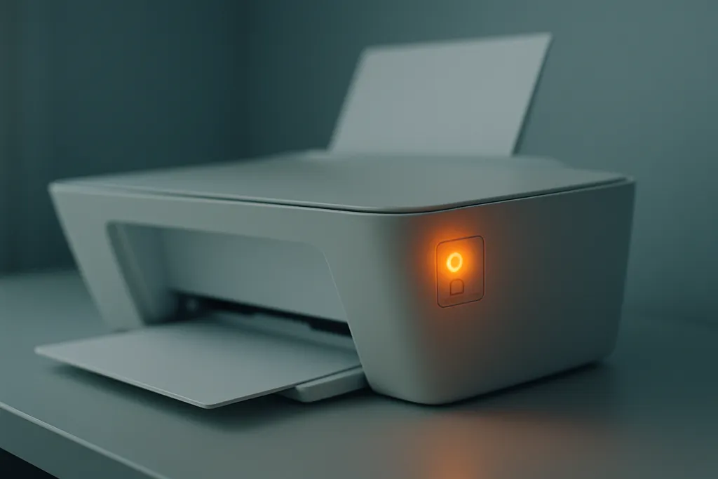 Luz de tinta piscando na HP DeskJet 2774: o que significa e como resolver