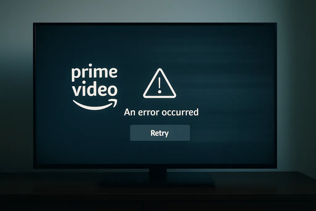 Prime Video com erro de reprodução: o que pode ser e como resolver