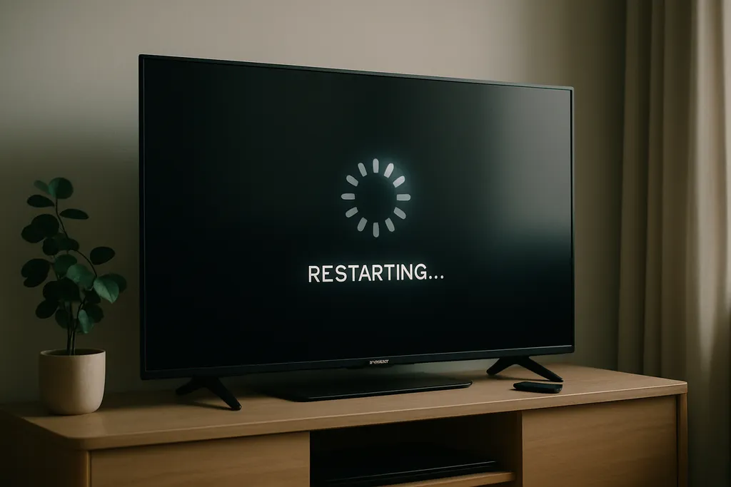 Smart TV Sony Bravia reiniciando sozinha: causas comuns e o que fazer