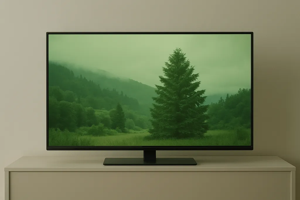 TV TCL com imagem esverdeada ou cor errada: causas e como resolver